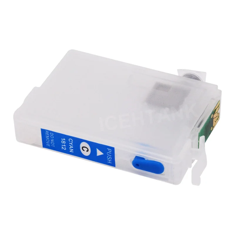 ICEHTANK Refillable Ink Cartridge For Epson T1811 Expression Home XP-30 102 202 205 302 305 402 405 405WH 212 Printer | Компьютеры и