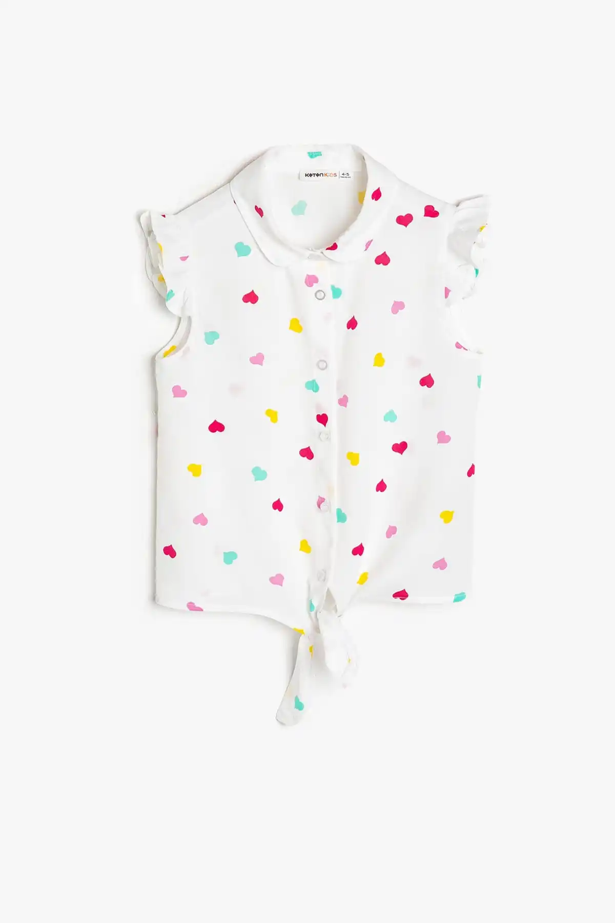 Koton Kids White Female Child Printed Shirt |