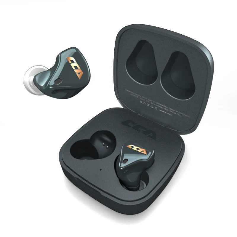 Наушники-вкладыши CCA CX10 1DD + 4BA гибридные наушники с шумоподавлением поддержкой