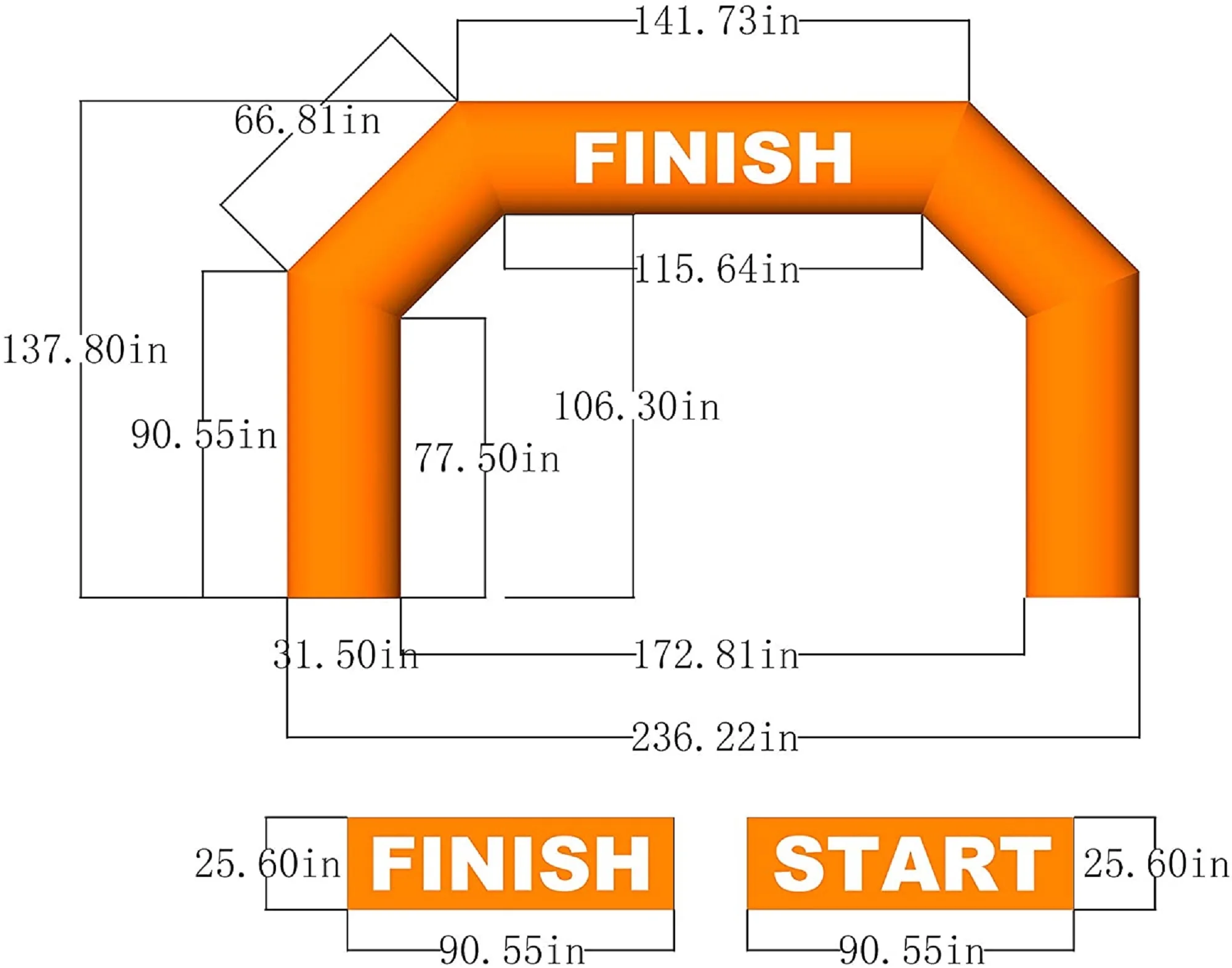 Наружная надувная АРКА Sayok надувной старт финишная линия гоночная баннеры с