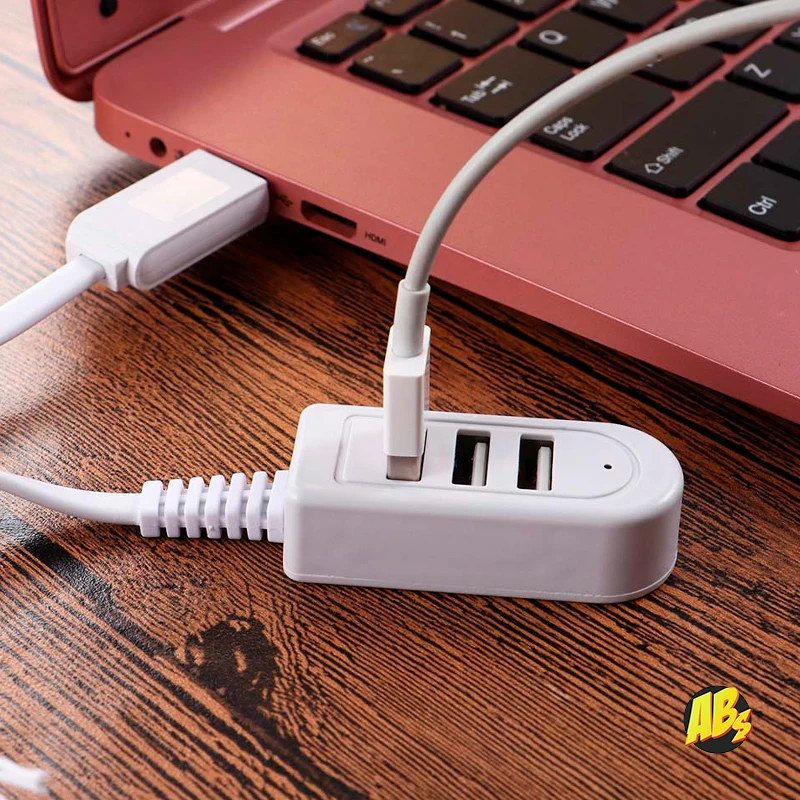 USB хаб на 3 2.0 порта 0 3м/ 1.2м концентратор для Windows и Mac OS usb разветвитель 2 расширитель