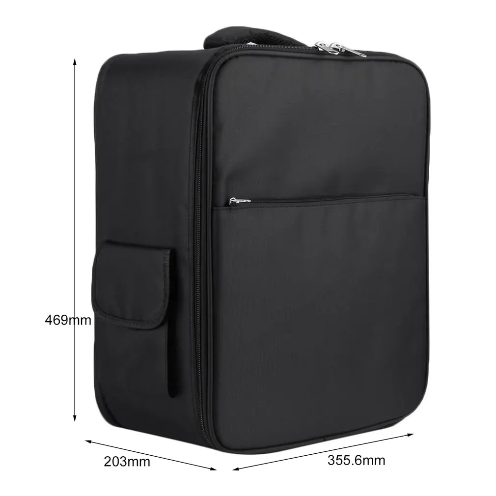

Professional Backpack Bag Big Capacity Carrying Case For DJI Phantom 1 2 FC40 Vision H3-3D For Gopro X350 Black