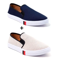 kit 2 paired sneakers yacht casual slipon comfortable ride sent from brazil