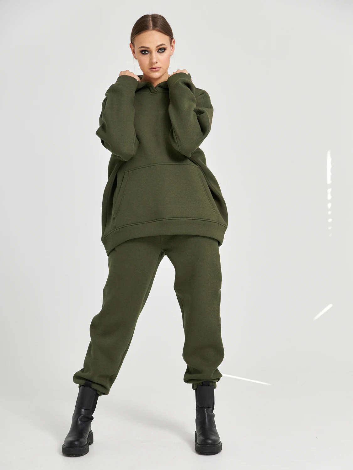 Худи женское Jetty (635-6 начес) с капюшоном |