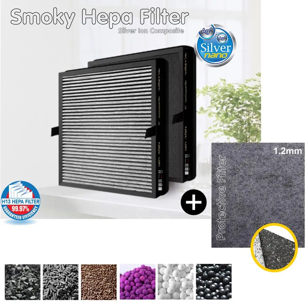 Fit Qijia air purifying filter KF-PDF35C element set to remove PM2.5 formaldehyde odor and haze | Бытовая техника