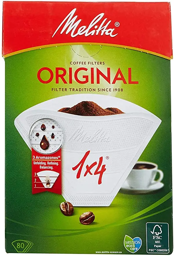 

Кофейная фильтровальная бумага, 80 штук, белая