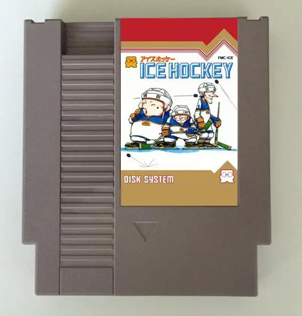 Игровой картридж Konami для консоли NES/FC Хоккей с шайбой (FDS) | Электроника