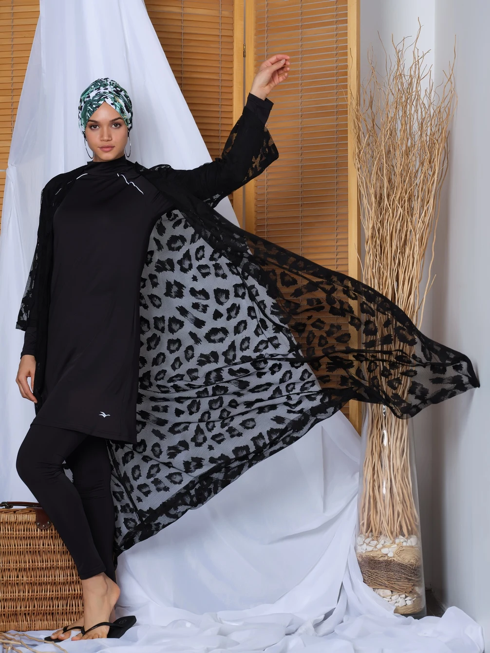 

PAREO Muslim Swimwear Burkini Islamic Women Modest Hijab ALF7004