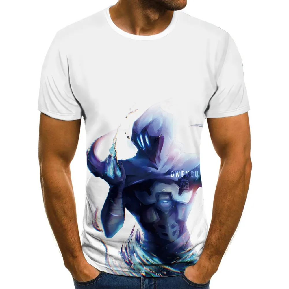 

Valorant Графические футболки для мужчин Camisetas Ropa Hombre Camisa Masculina топы одежда летняя уличная одежда мужская одежда