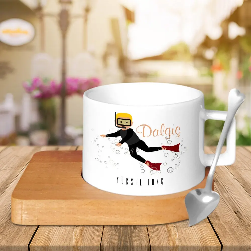 

Personalized Professional Submersible Wood Altlıklı Ceramic Cup