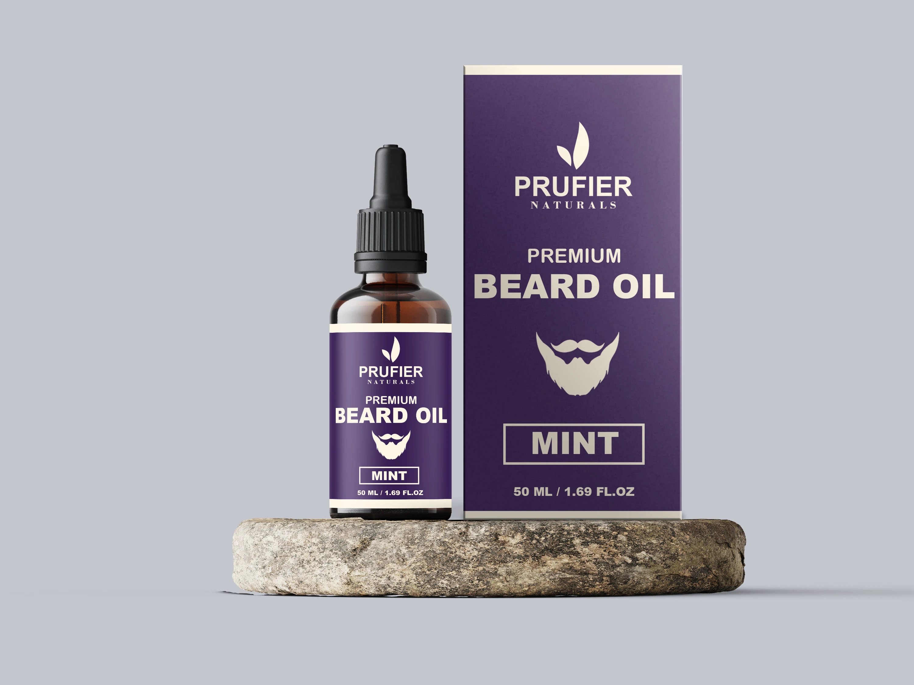 

PRUFIER NATURALS MINT FLAVORED BEARD OIL 50 ml