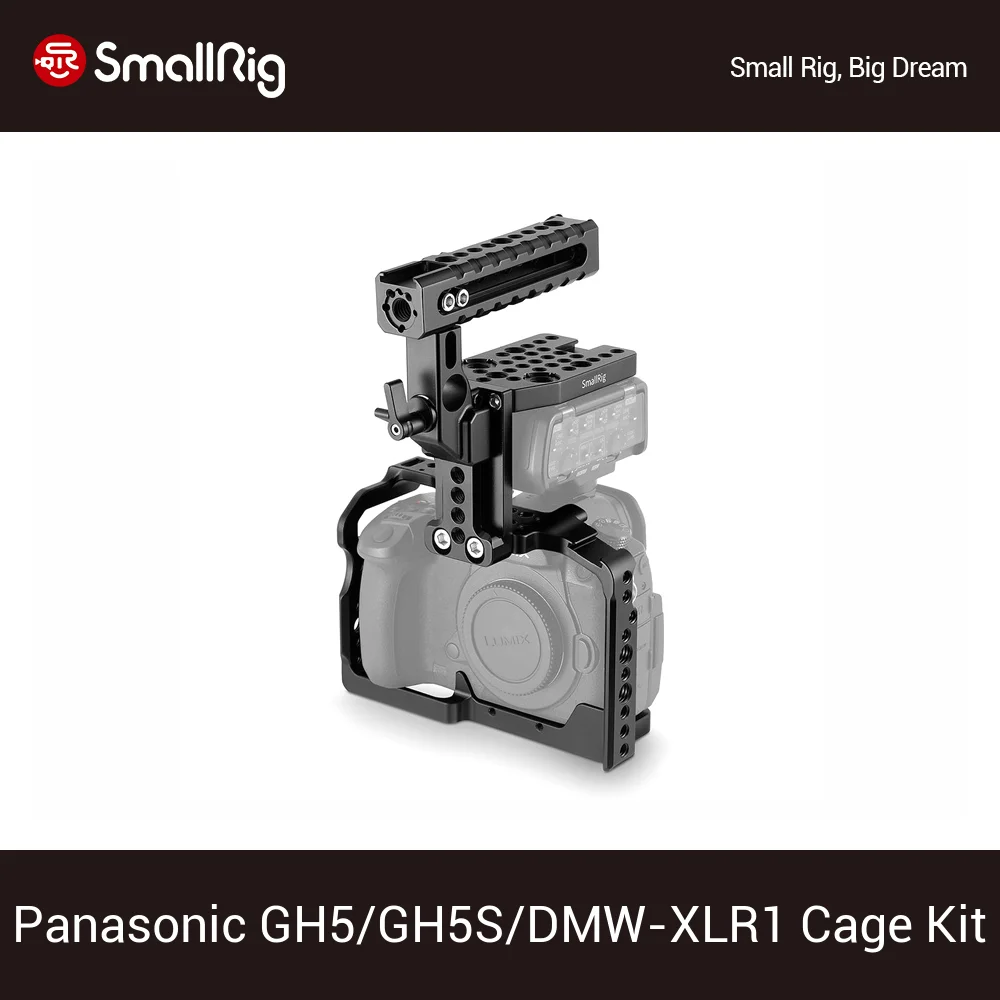 Клетка для камеры SmallRig GH5 комплект Panasonic Lumix GH5/GH5S/комплект шлема с верхней ручкой