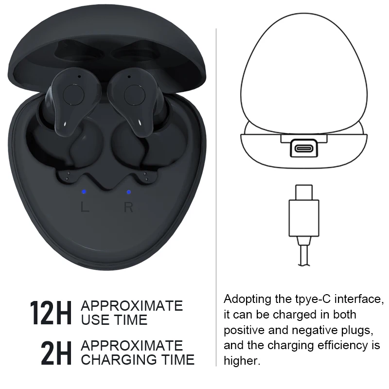 Фото Bluetooth-слуховой аппарат перезаряжаемый цифровой звуковой усилитель CIC 16 каналов Bluetooth-слуховой аппарат перезаряжаемый цифровой звуковой усилитель CIC 16 каналов