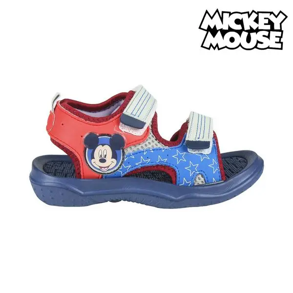 Детские сандалии с Микки Маусом темно синий и красный цвета 74319| |