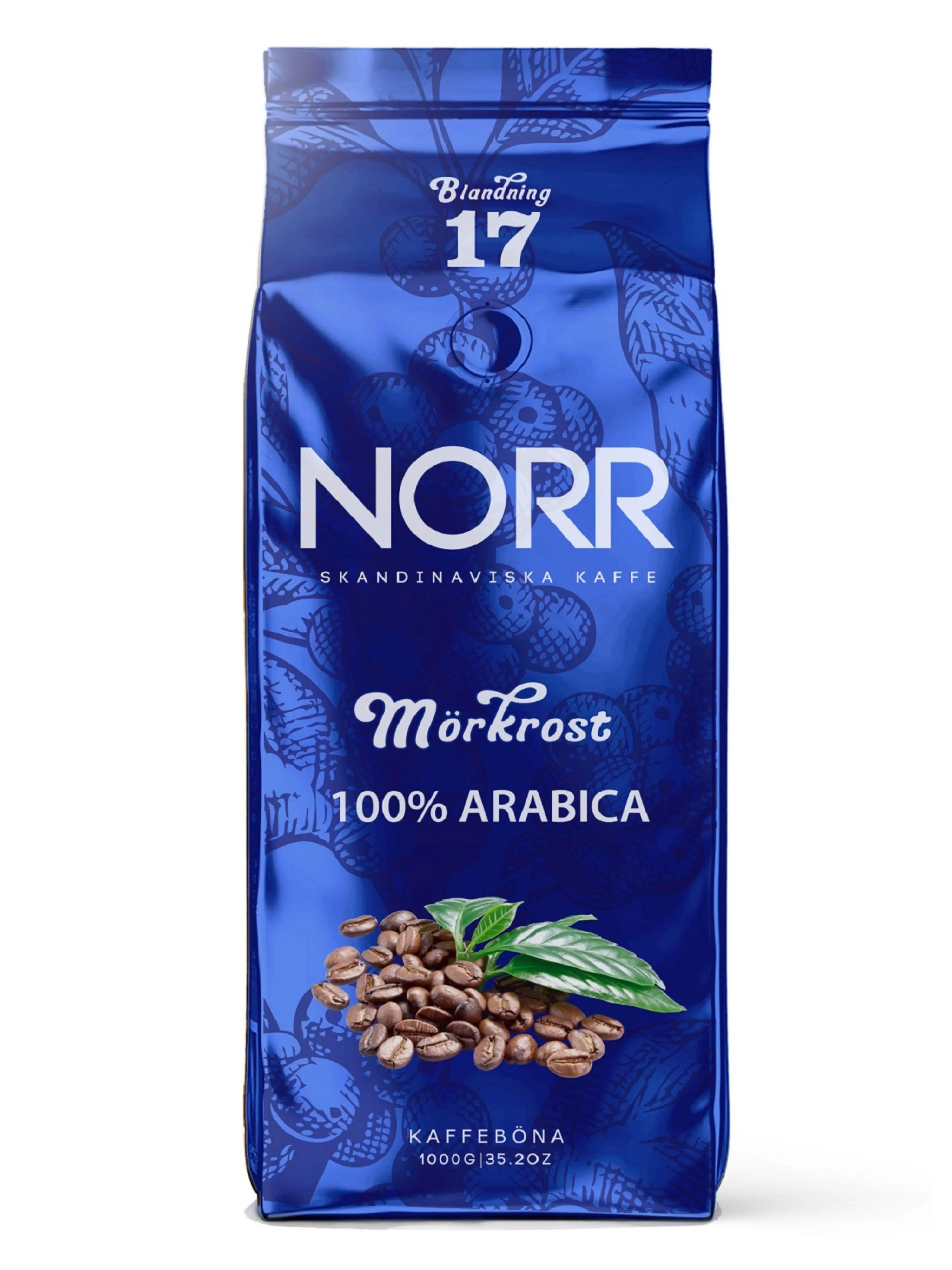 Кофе в зёрнах Norr Morkrost №17 1 кг тёмной о...