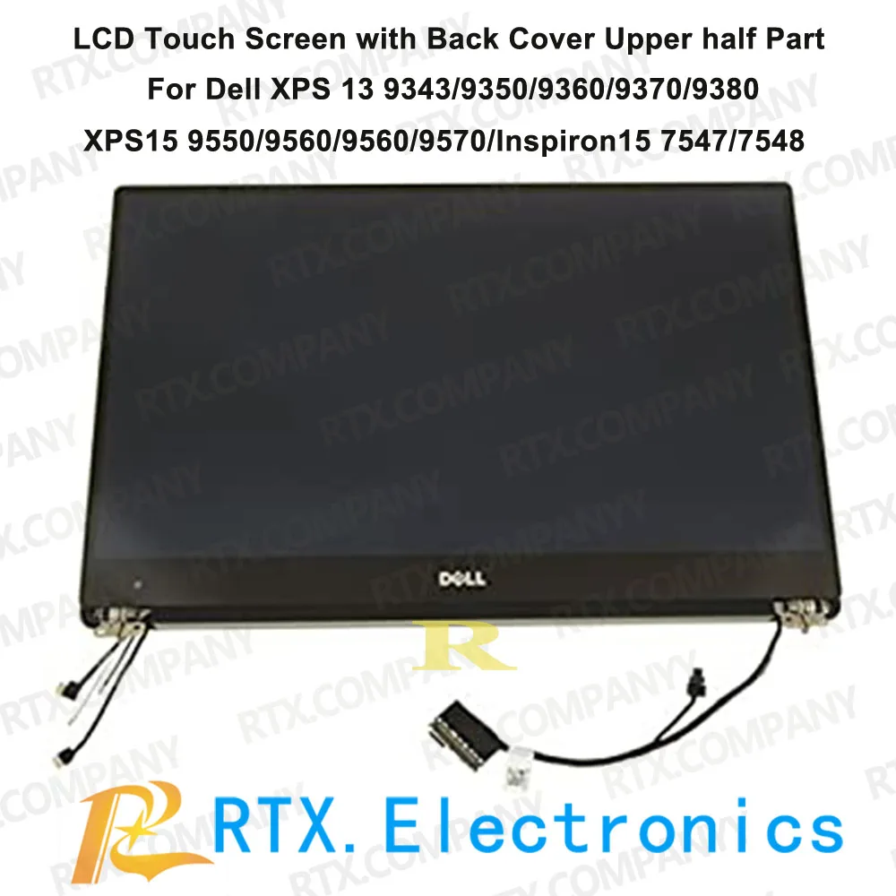 Светодиодный ЖК дисплей с сенсорным экраном и верхней крышкой FHD UHD для Dell XPS 12 13 15