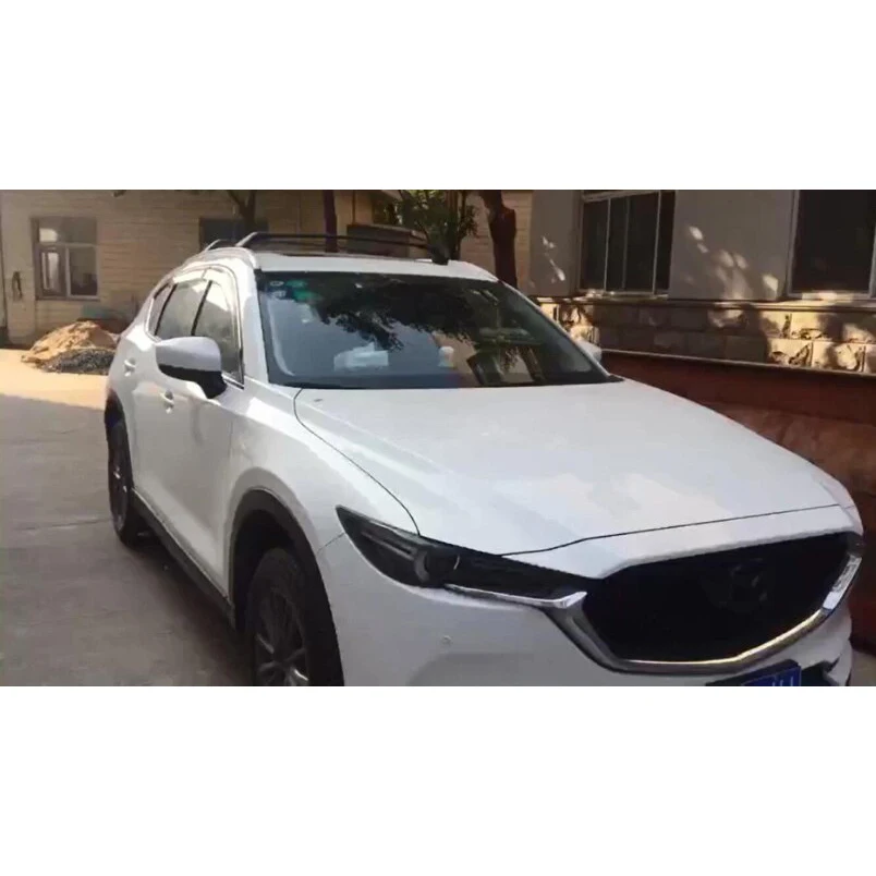 Горячая хромированная панель на крышу рейка и перекрещенная планка для Mazda CX-5 2017