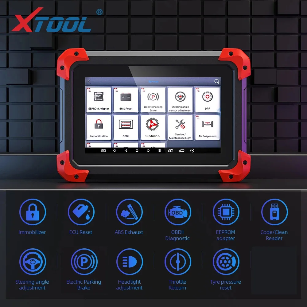 Автомобильный диагностический сканер XTOOL программатор для ключей OBD2 считыватель