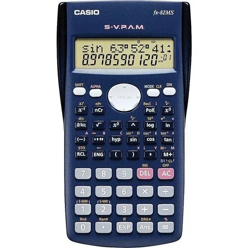 

Calculator Scientific Calculator Mini Calculators Casio Scientific Calculators Functional Casio FX-82MS