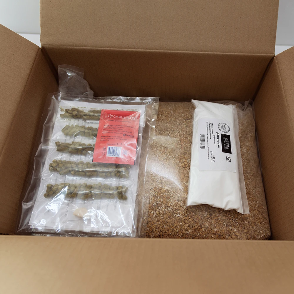 Зерновой набор для приготовления 25 л пива Чешское | Дом и сад