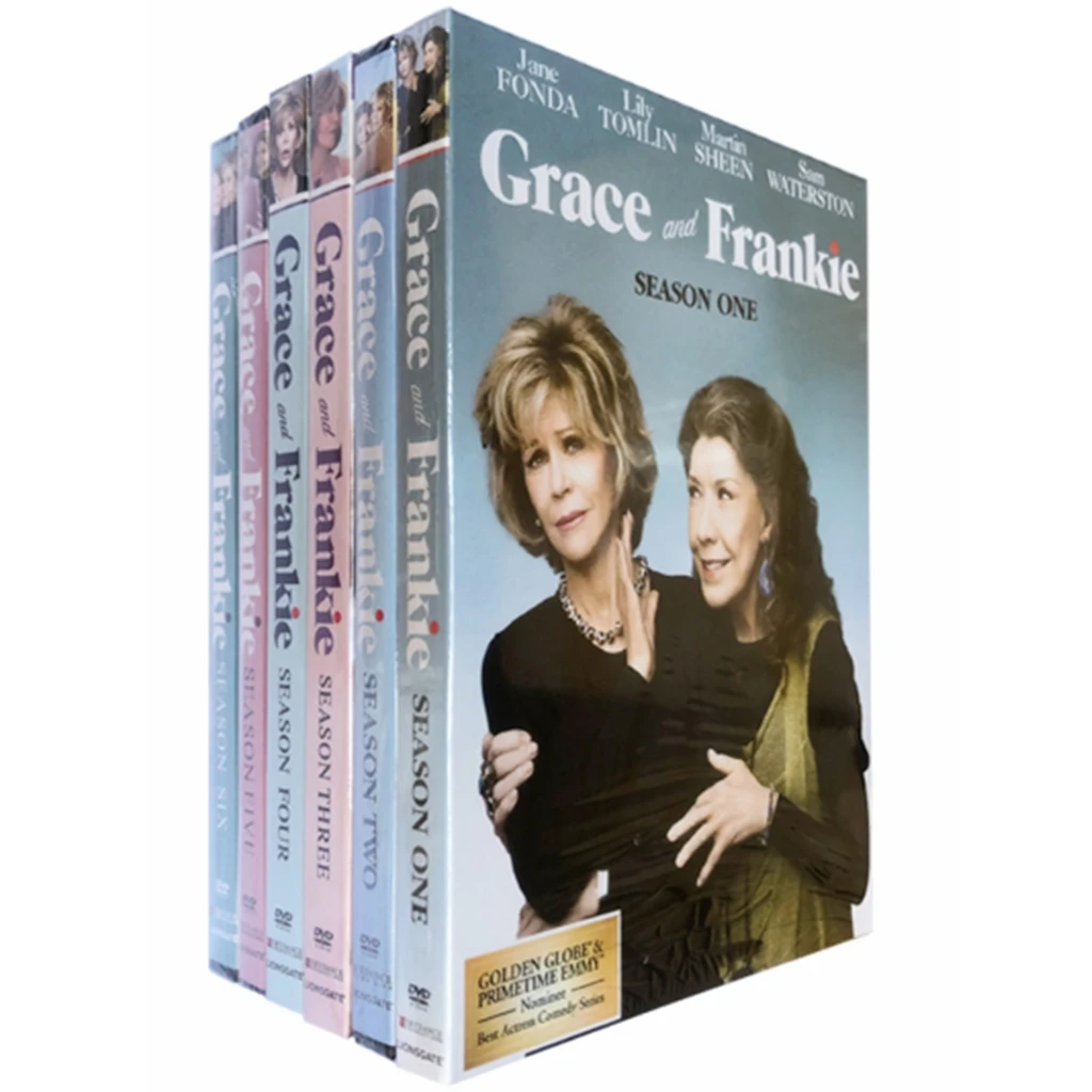 

Grace and Frankie The Complete Seasons 1-6 DVD Box Set 18 дисков
