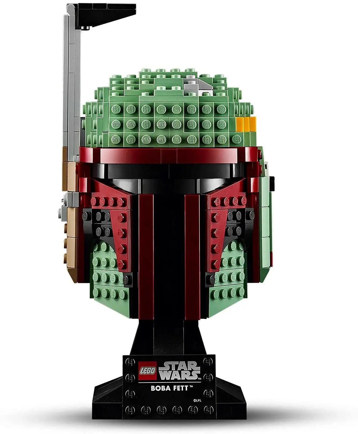 LEGO 75277 Star Wars Boba Fett Helmet Display Building Set 625 pieces Advanced Collectible Gift Model for Adults | Игрушки и хобби
