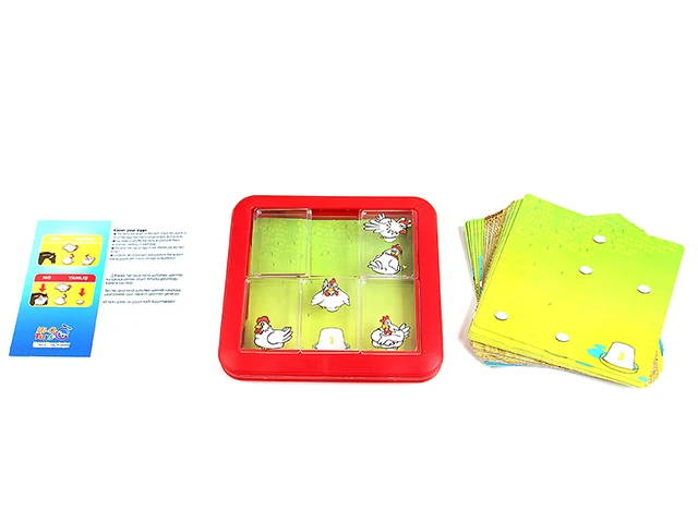 

Игрушки Hi-Q Hen Find яйца цыплята ищет интеллектуальную и стратегическую игру для яиц.