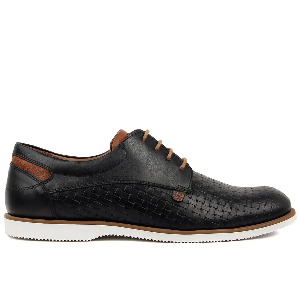 Sail Lakers-Genuine Leather Men's Classic Derby Shoes Brand Formal Business Oxford Men Dress Wedding Office zapatillas hombre deportiva mocassin