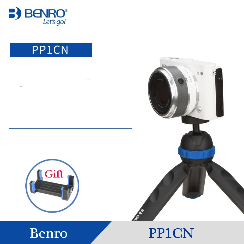 Benro PP1CN PP1 Настольный многофункциональный держатель Мини Гибкий маленький Штатив