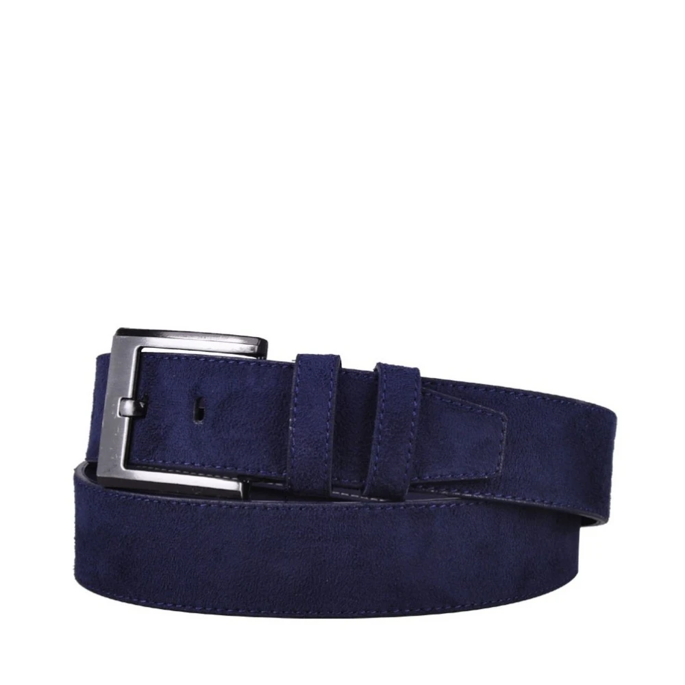 Trg Polo Suede Leather-Sport Men's Belt, Four Different Color Options, 4.5 Cm Width, 105-130 Cm Length, Special Logo Design