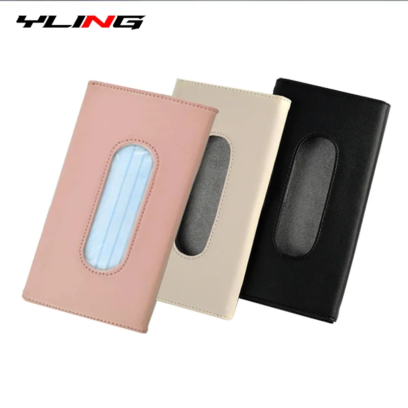 1pcs Car Leather Tissue Paper 	