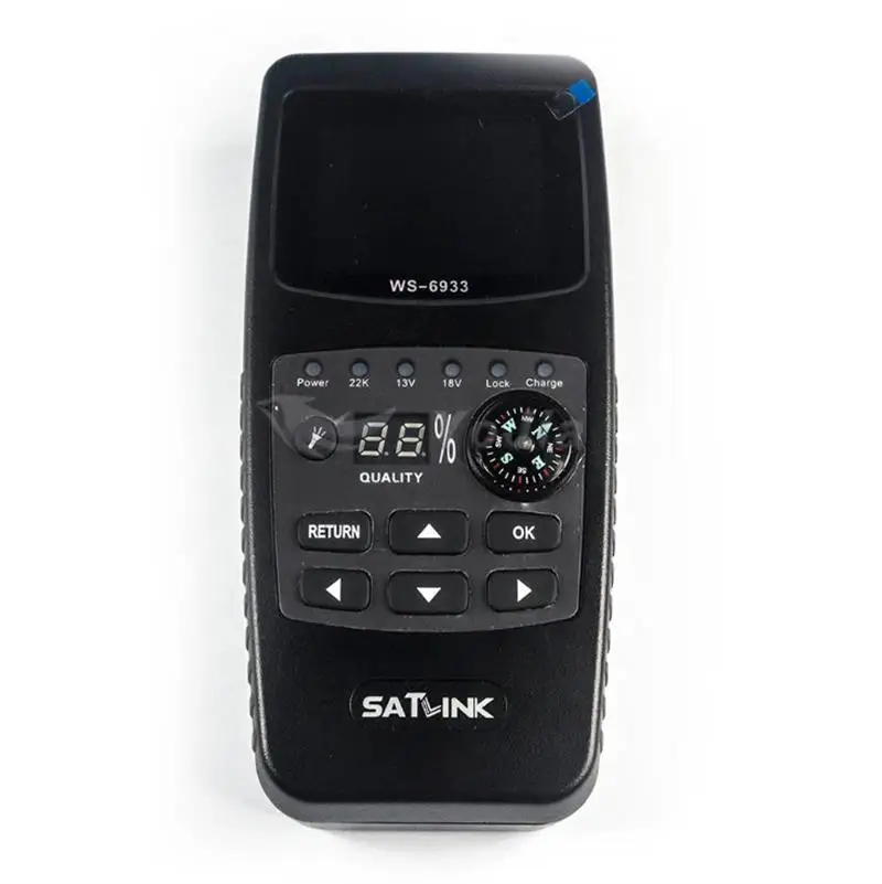 Измеритель спутникового Finder ku диапазона WS6933 Satlink Портативный DVB S2 C с ЖК дисплеем