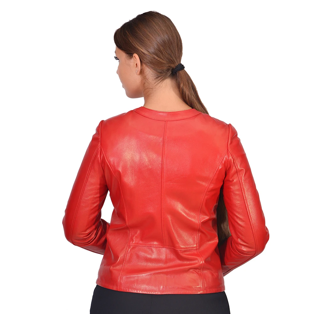 Zoramotti,Leather Jacket,Genuine Leather,Lambskin,Classic,quality,Natural Leather,Keeps,Warm