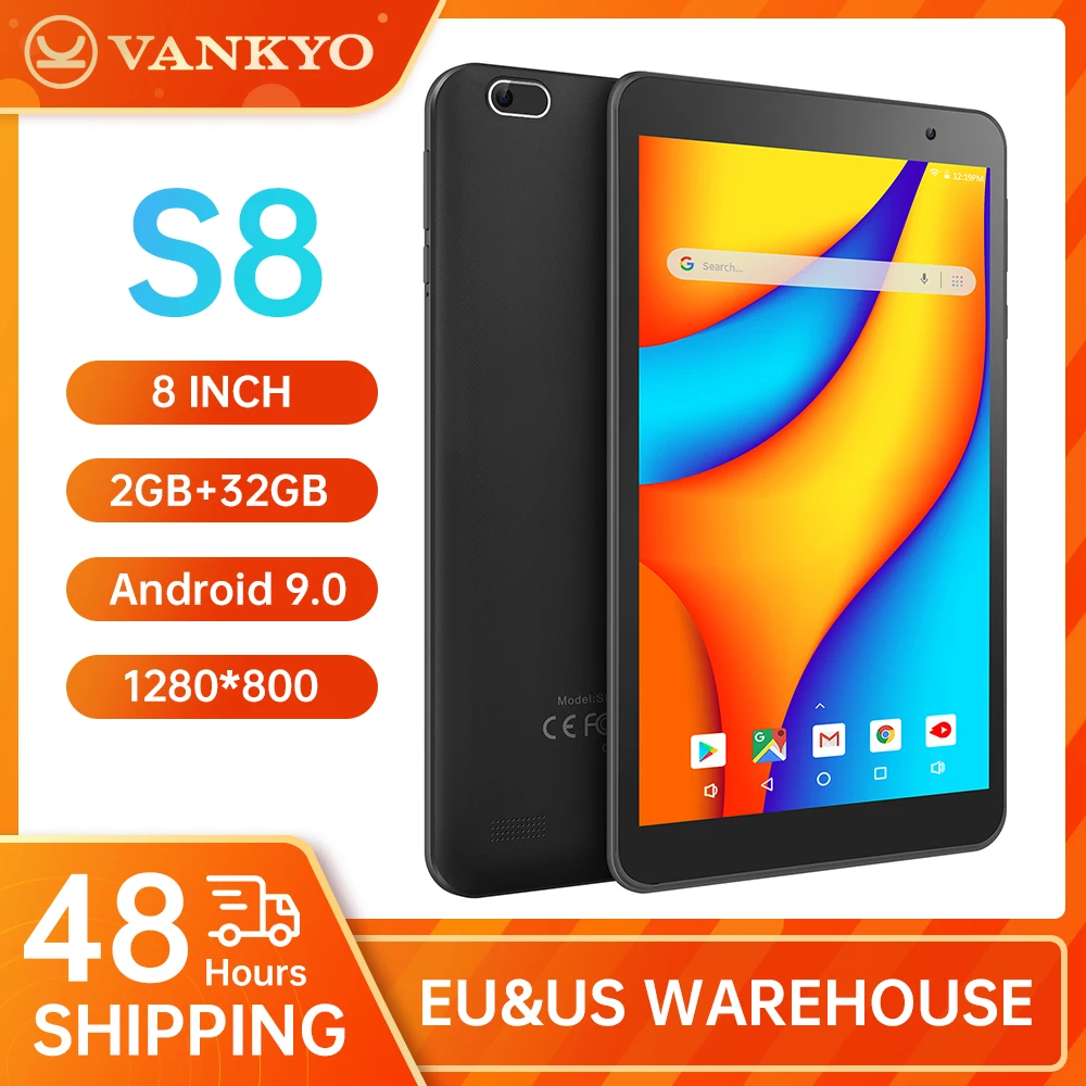 

VANKYO S8 лучший планшет 8 дюймов MatrixPad WiFi детский планшет 2 Гб ОЗУ 32 Гб ПЗУ хранилище HD дисплей лучший подарок для детей двойная камера