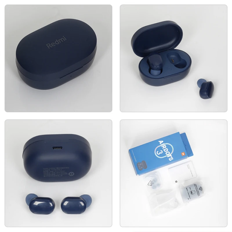 TWS-стереонаушники Xiaomi Redmi AirDots 3 с поддержкой Bluetooth и сенсорным управлением |