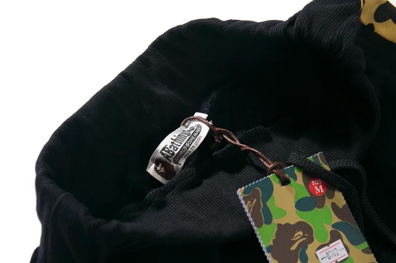 Камуфляжные леггинсы BApe head WGM камуфляжные зеленые желтые в стиле Харадзюку