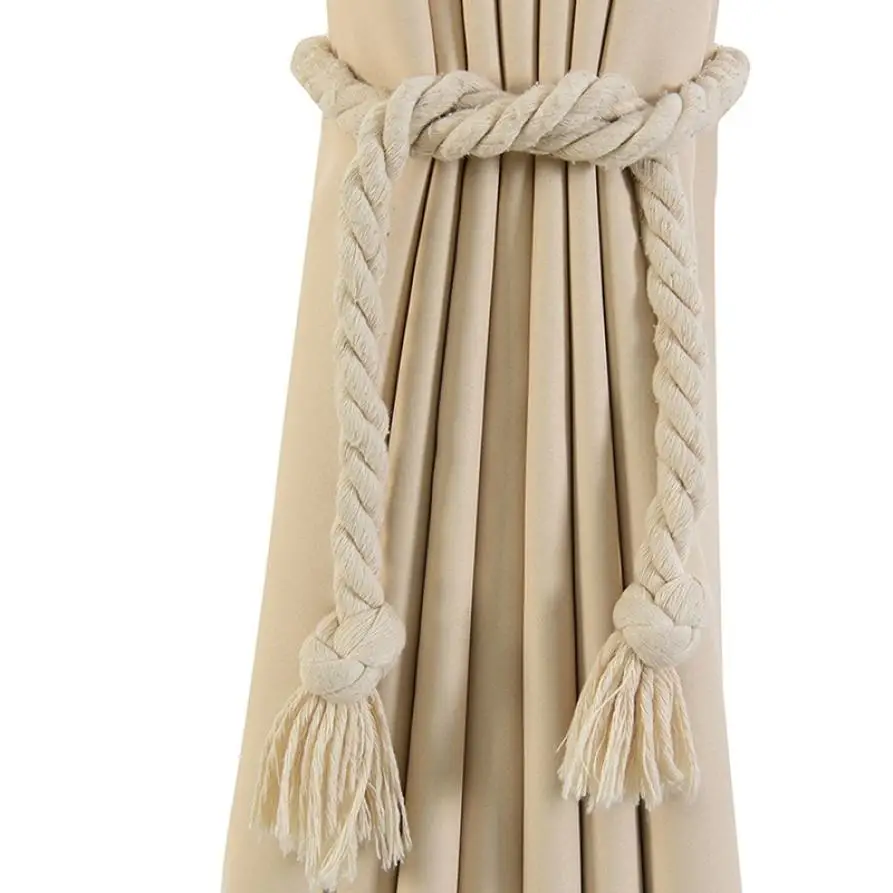 2 шт. пряжки-зажимы для штор из пеньки | Дом и сад