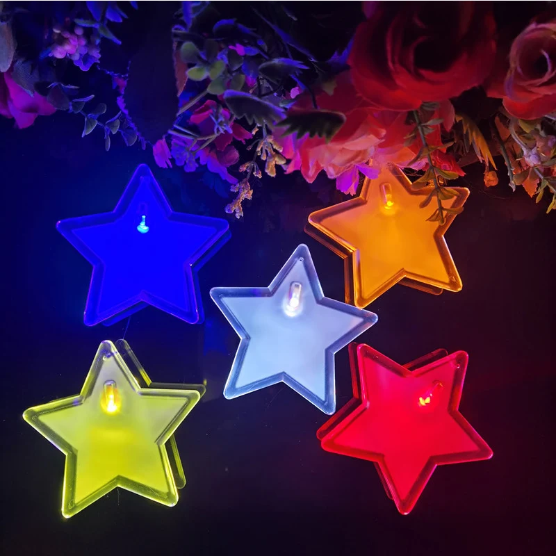 Брошь со светодиодный светильник кой желтого зеленого красного белого синего