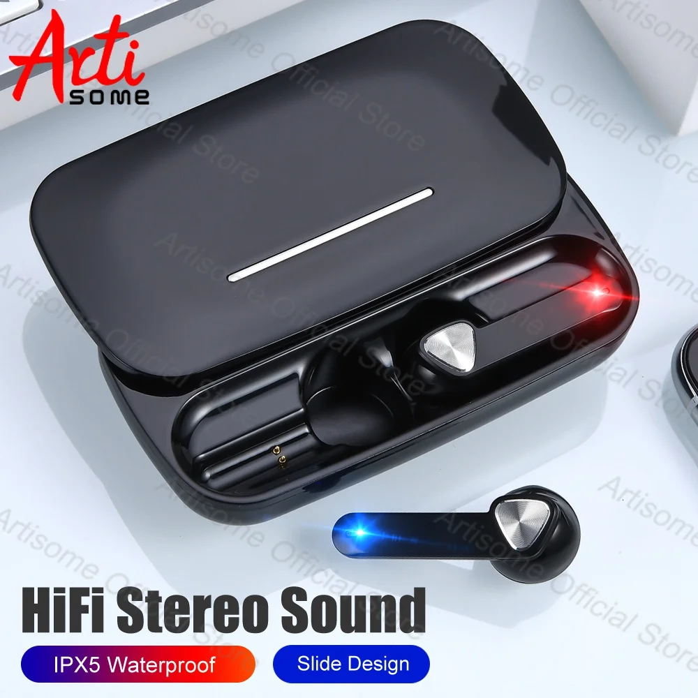 Беспроводные наушники Touch Bluetooth 5 0 IPX5 водонепроницаемые наушники-вкладыши hi-fi