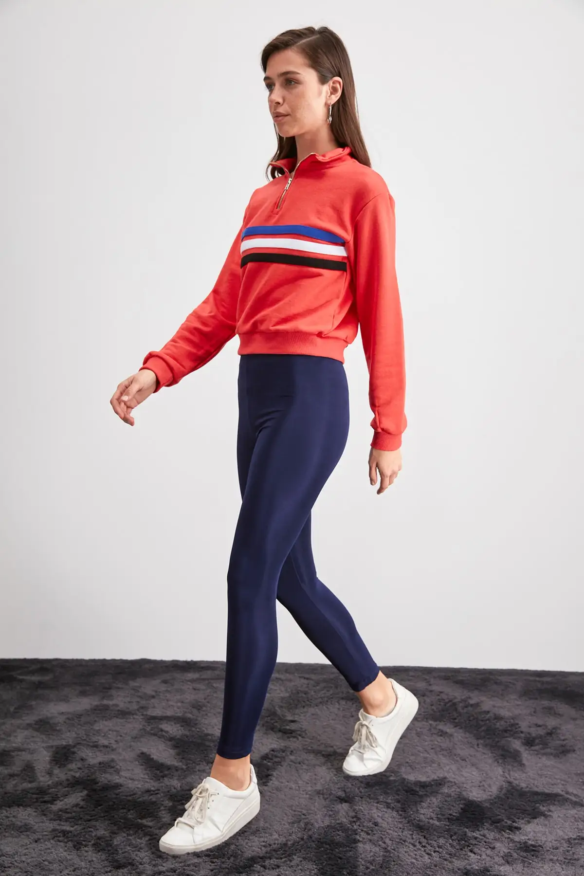 Trendyol трикотажные леггинсы TWOAW20TA0102|Колготки| |