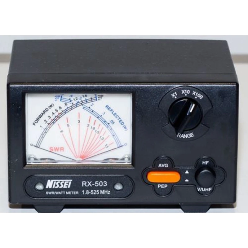 Fmuser новый оригинальный NISSEI RX 503 SWR/Watt Meter 1 8 525MHz 2/20/200W для двусторонней