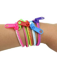 kit 10 bracelets colorful zipper bracelets