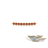 diy turkey bracelet necklace making accessories enamel greek evil eye charm connector supplies jewelry supplies lucky jewelry
