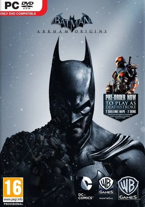 Video game Batman: летопись аркхема (Arkham Origins) Russian version of the box (PC) | Game Deals