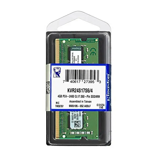Оперативная память kingston KVR24S17S6/4 4 GB DDR4 |