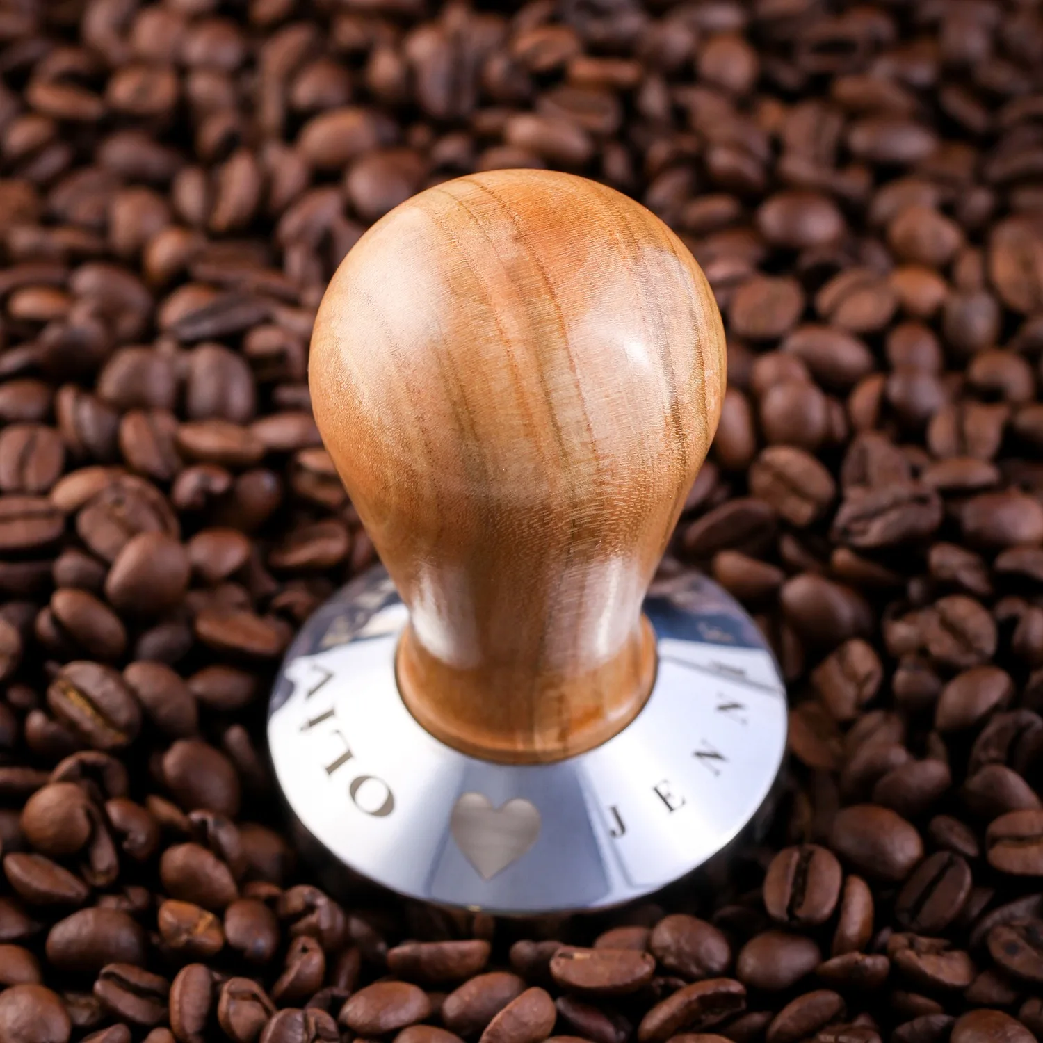 

Espresso machine and spoons for wood handle 51 mm 52 mm 58 mm barista tamper