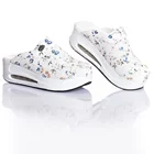 Новинка 2022, ортопедические женские тапочки Sabo, сандалии, обувь для медсестер, врачей, больниц, медицинские повседневные качественные мягкие удобные нескользящие Сабо Женские сандалии  босоножки женские  обувь