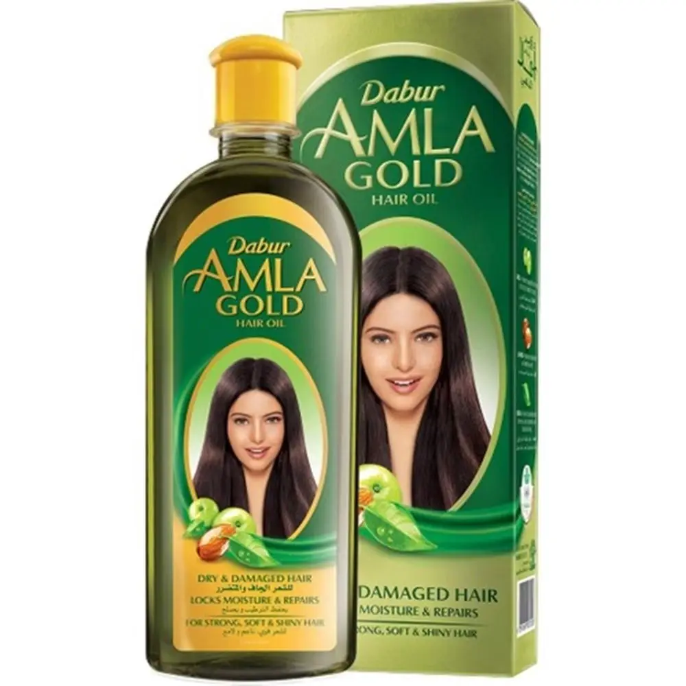 

Dabur Amla Gold Gooseberry Hair Growth Care Oil 200 ML Strong Rapid Nourishing Prevent Loss Natural Original Vitamin E