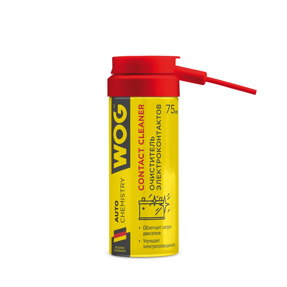 Очиститель контактов высокоэффективный быстросохнущий WOG 75 мл | Автомобили и