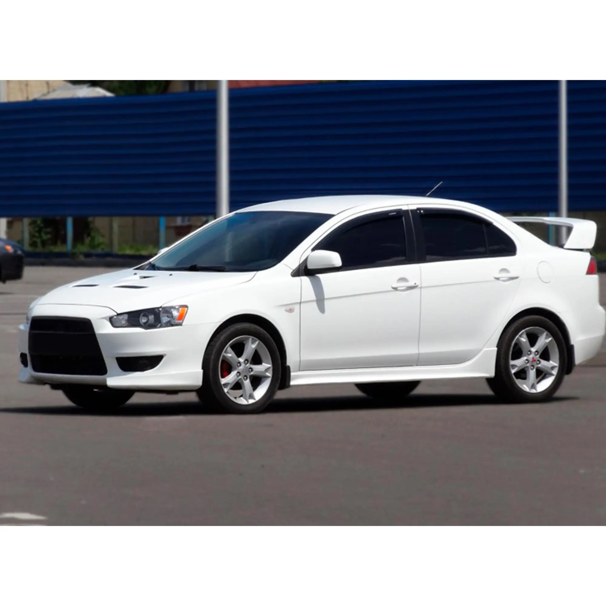 Door sill plates 2.0 Sport Lancer 10 ABS plastic side skirts styling | Автомобили и мотоциклы